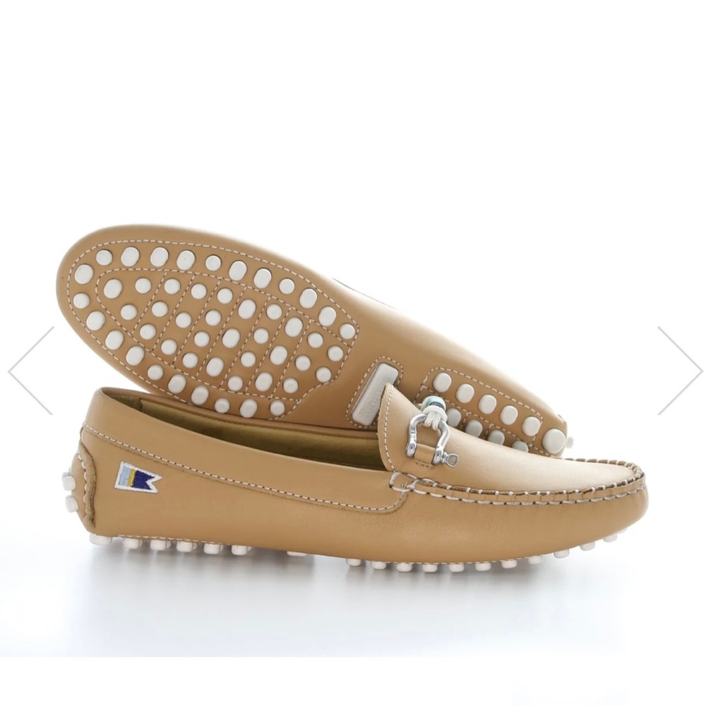 NEW Riomar Deck Driver Shoes - Waterproof Italian Leather - 8.5